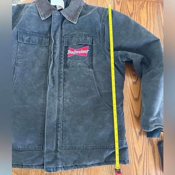 SUPER RARE VINTAGE Carhartt Arctic Jacket with Budweiser Patches - Picture 11 of 14